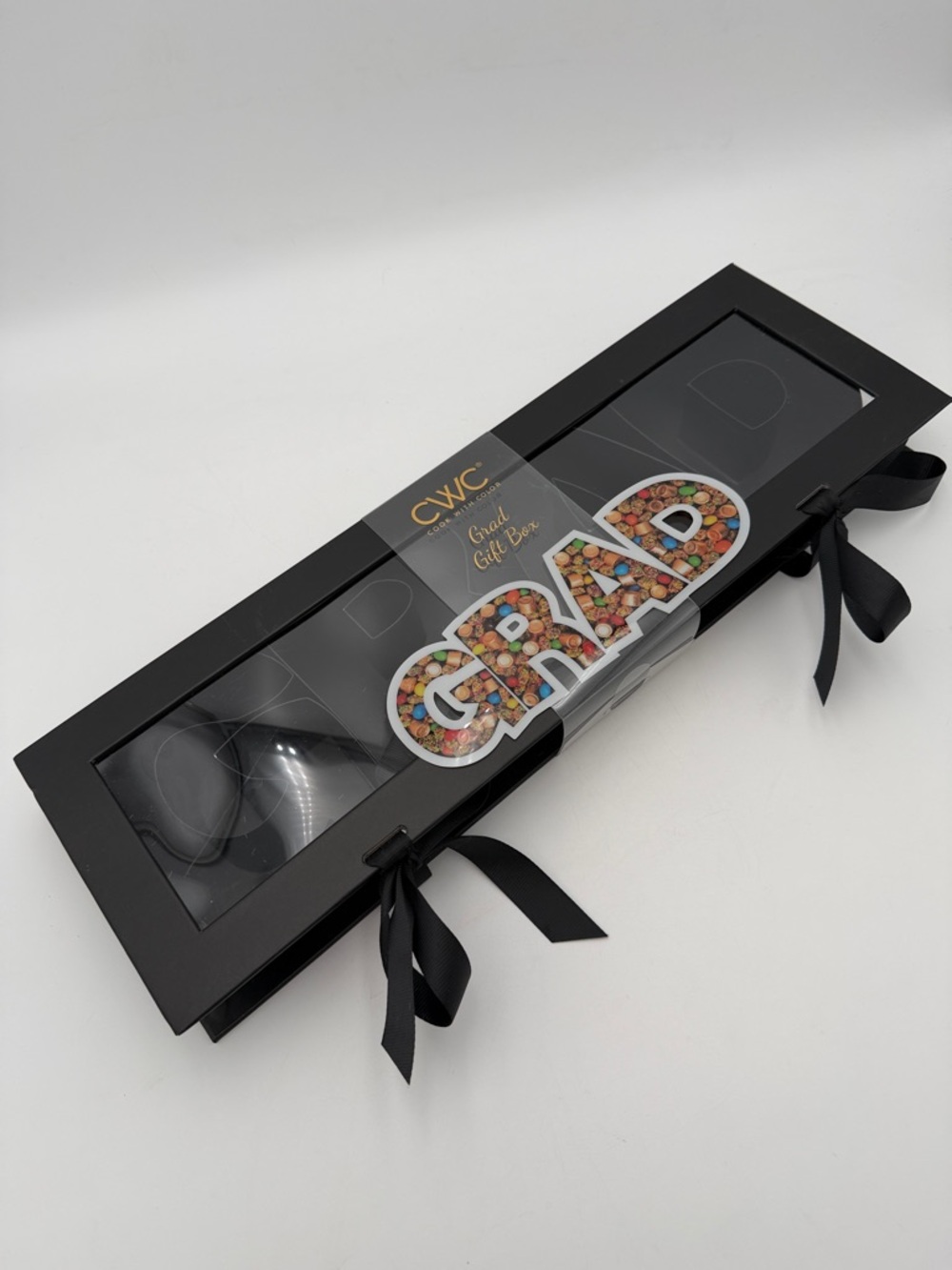 Graduation Gift Box Fillable Word Food Storage - Picture 3 of 9